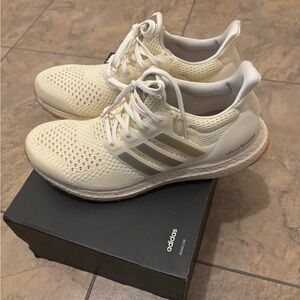 adidas Cream Athletic Shoes